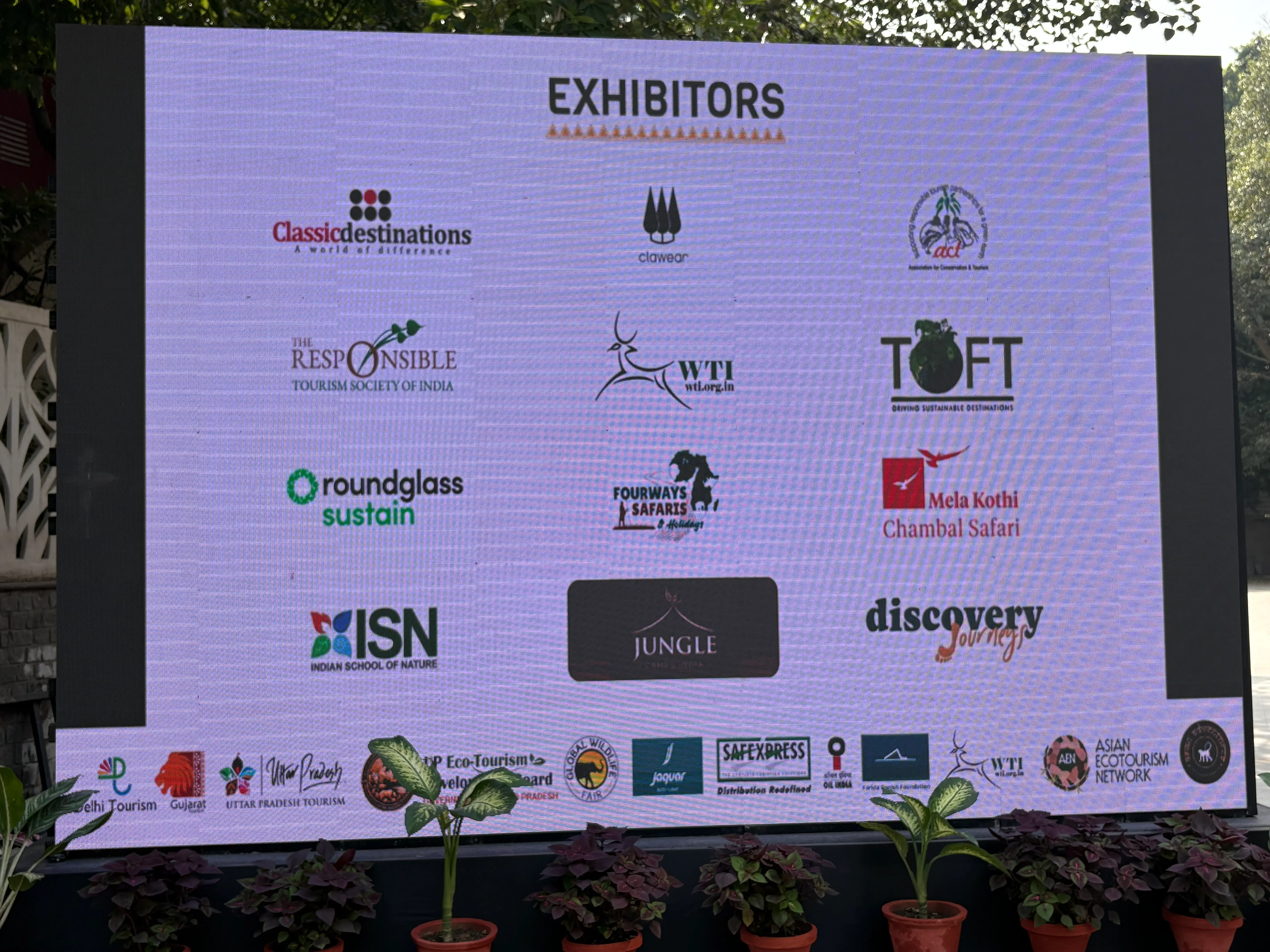 Exhibitor Logo Wall